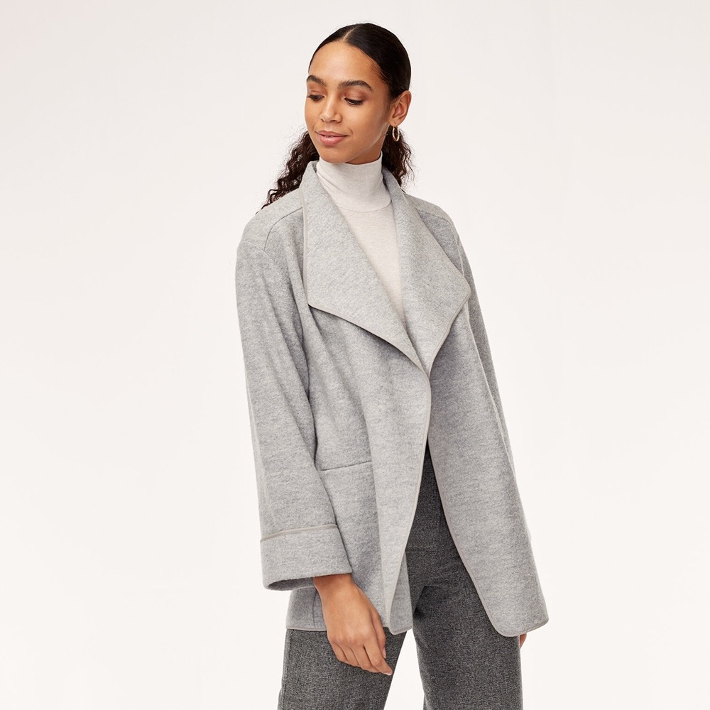 Aritzia Wilfred Chandelle wool jacket